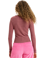 The Roxy Womens Spellbound Stripes Top in Tiramisu Spellbound Stripe