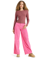 The Roxy Womens Spellbound Stripes Top in Tiramisu Spellbound Stripe