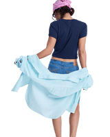 Sea You Later Baby T-Shirt in Mood Indigo