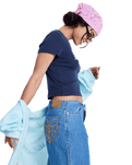 Sea You Later Baby T-Shirt in Mood Indigo