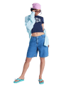 Sea You Later Baby T-Shirt in Mood Indigo