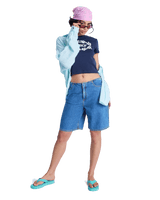 Sea You Later Baby T-Shirt in Mood Indigo
