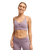 The Roxy Womens Rise & Vibe Crossed Bralette in Blackberry Wine