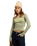 The Roxy Womens Candied Coastline Long Sleeve Top in Oil Green