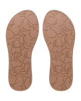 Porto Rope Flip Flops in Natural & Crazy Pink