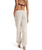 The Roxy Womens Waves Of Warmth Joggers in Whisper White