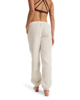The Roxy Womens Waves Of Warmth Joggers in Whisper White