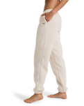 The Roxy Womens Waves Of Warmth Joggers in Whisper White