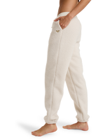 The Roxy Womens Waves Of Warmth Joggers in Whisper White