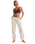 The Roxy Womens Waves Of Warmth Joggers in Whisper White