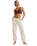 The Roxy Womens Waves Of Warmth Joggers in Whisper White