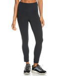 The Roxy Womens Heart Into It Leggings in Anthracite