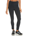 The Roxy Womens Heart Into It Leggings in Anthracite