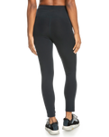 The Roxy Womens Heart Into It Leggings in Anthracite