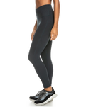 The Roxy Womens Heart Into It Leggings in Anthracite