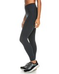 The Roxy Womens Heart Into It Leggings in Anthracite