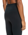 The Roxy Womens Heart Into It Leggings in Anthracite