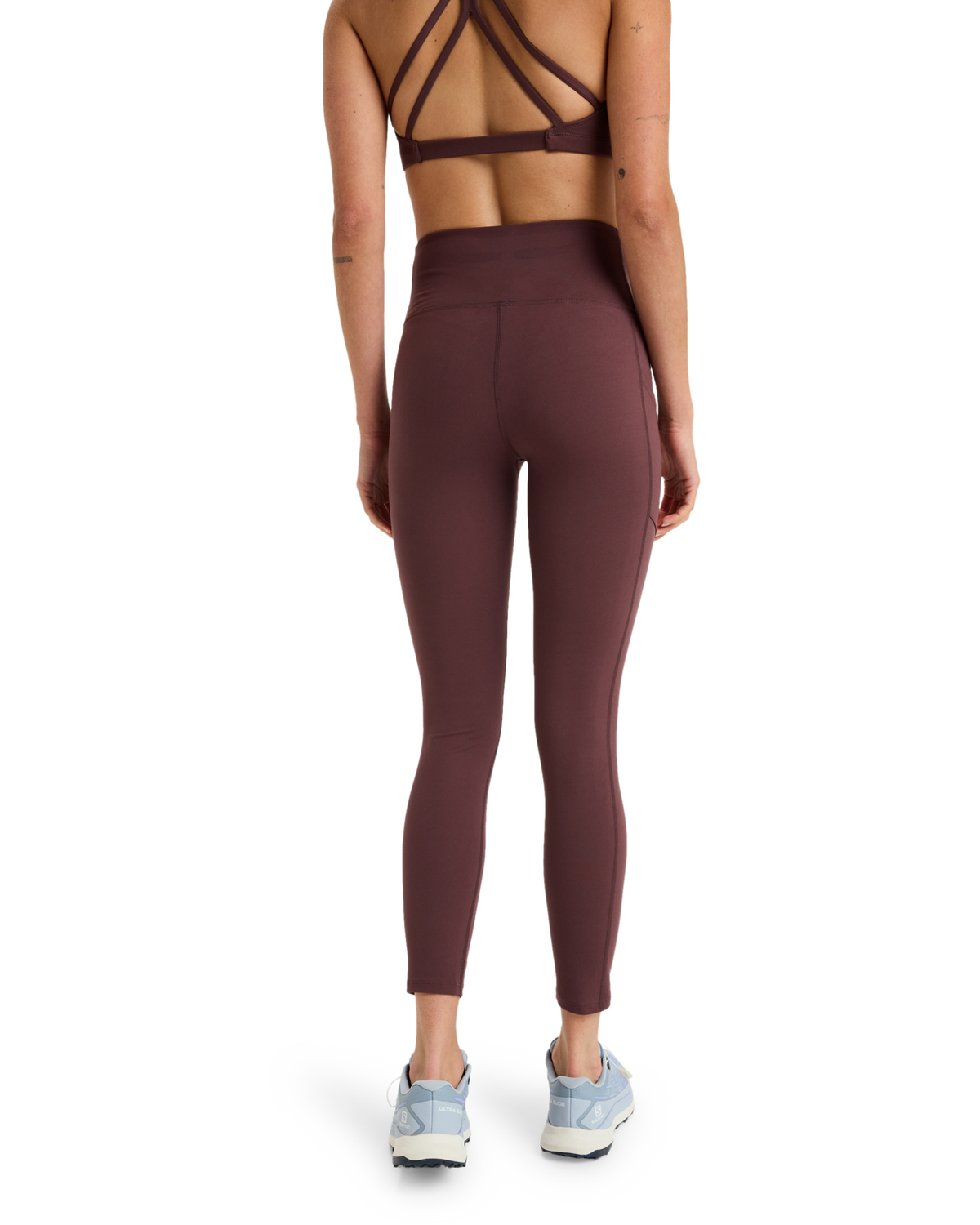 The Roxy Womens Heart Into It Leggings in Huckleberry