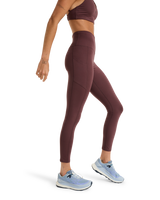 The Roxy Womens Heart Into It Leggings in Huckleberry