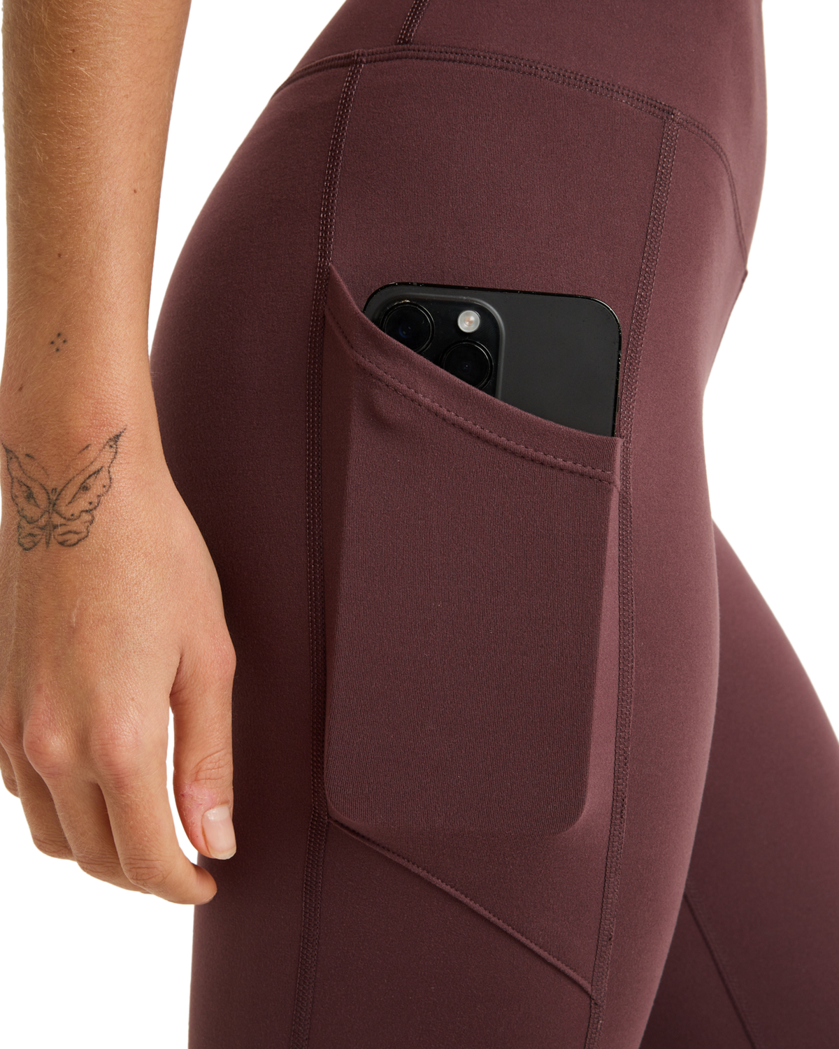 The Roxy Womens Heart Into It Leggings in Huckleberry