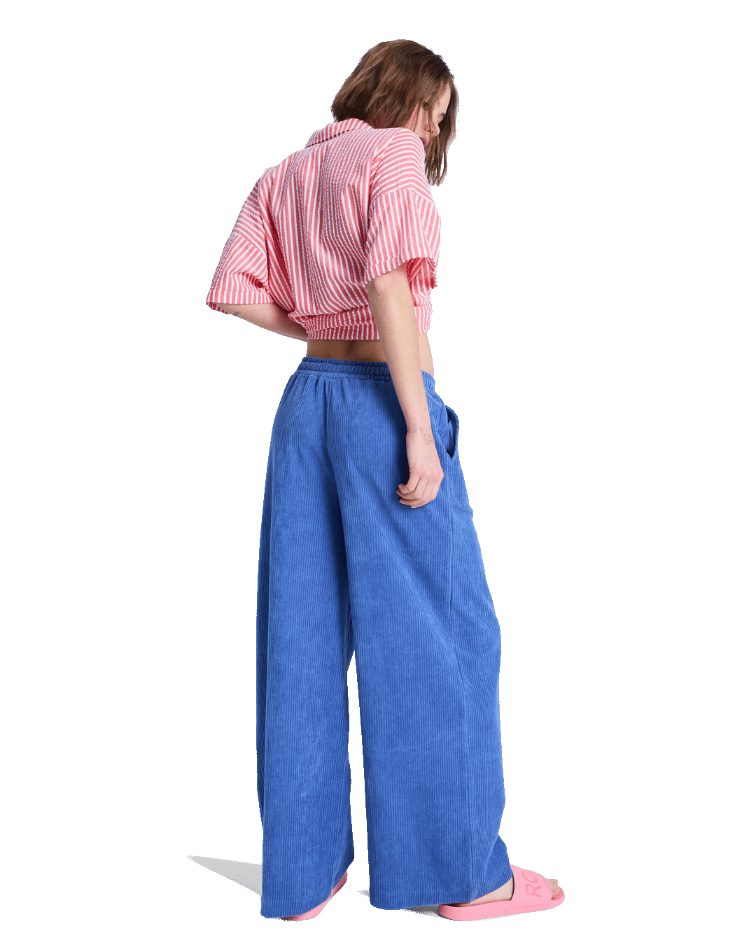 Lekeitio Khit Corduroy Trousers in Dutch Blue
