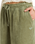 The Roxy Womens Lekeitio Knit Corduroy Trousers in Oil Green
