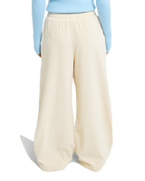 The Roxy Womens Lekeitio Knit Corduroy Trousers in Parchment