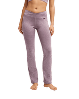 The Roxy Womens Rise & Vibe Boot Leg Leggings in Blackberry Wine