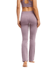 The Roxy Womens Rise & Vibe Boot Leg Leggings in Blackberry Wine