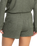 The Roxy Womens Saturdaze Cosy Shorts in Agave Green