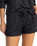 The Roxy Womens Saturdaze Cosy Shorts in Anthracite