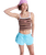 Scenic Route Walkshorts in Tanager Turquoise