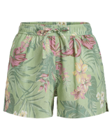 The Roxy Lekeitio Printed Shorts in Foam Green Coastal | Available at Anns Cottage