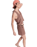Beach Bungalow Walkshorts in Brownie