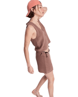 Beach Bungalow Walkshorts in Brownie