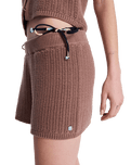 Beach Bungalow Walkshorts in Brownie