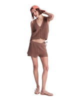 Beach Bungalow Walkshorts in Brownie