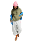 The Roxy Womens Cool Calling Fleece Jacket in Oil Green
