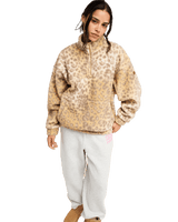 The Roxy Womens Jive Talking Bonded Fleece Jacket in Wild Side