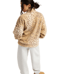 The Roxy Womens Jive Talking Bonded Fleece Jacket in Wild Side