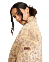 The Roxy Womens Jive Talking Bonded Fleece Jacket in Wild Side