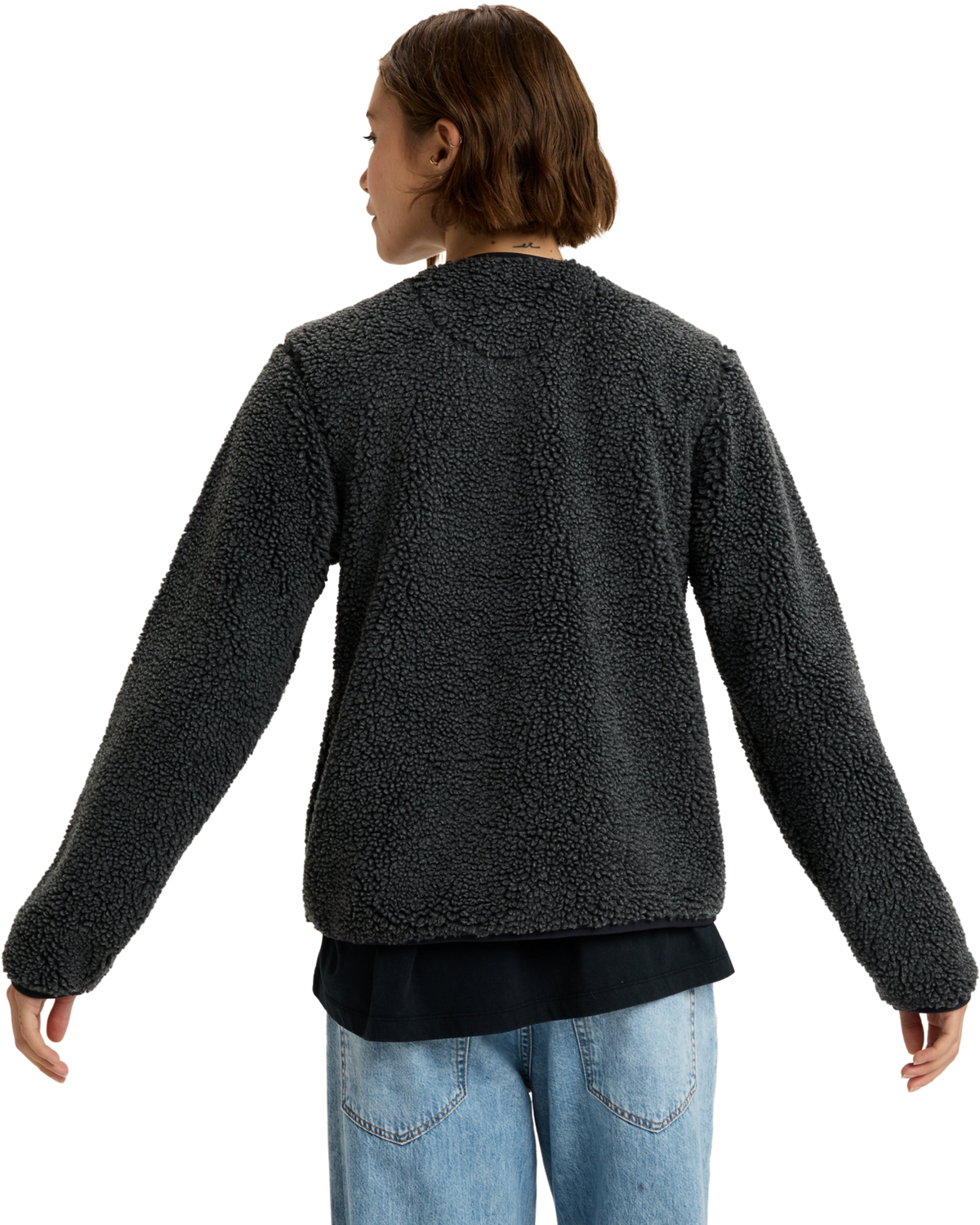 The Roxy Womens Iconic Town Jacket in Phantom