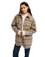 The Roxy Womens Over & Above Jacket in Oil Green