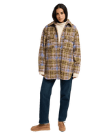 The Roxy Womens Over & Above Jacket in Oil Green