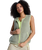 The Roxy Womens Boundless Spirit Gilet in Oil Green