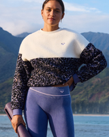 Waves Of Warmth Fleece Jacket in Whisper White