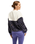 The Roxy Womens Waves Of Warmth Fleece Jacket in Whisper White