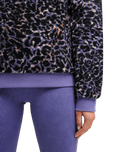 The Roxy Womens Waves Of Warmth Fleece Jacket in Whisper White