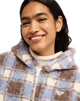 The Roxy Womens Take It Ok Jacket in Coconut Milk