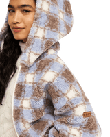 The Roxy Womens Take It Ok Jacket in Coconut Milk